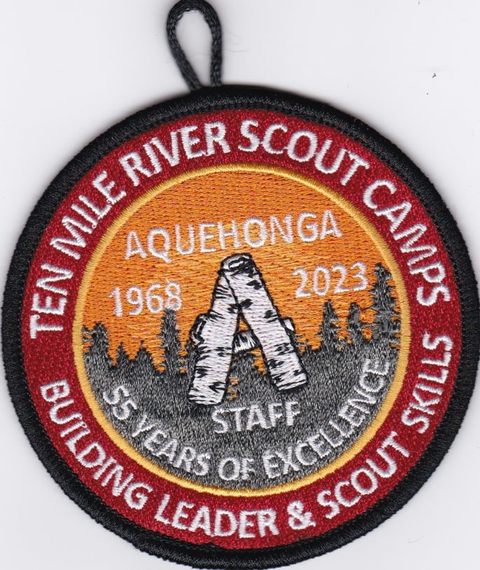 Camp Aquehonga 2023 Staff Pocket Patch